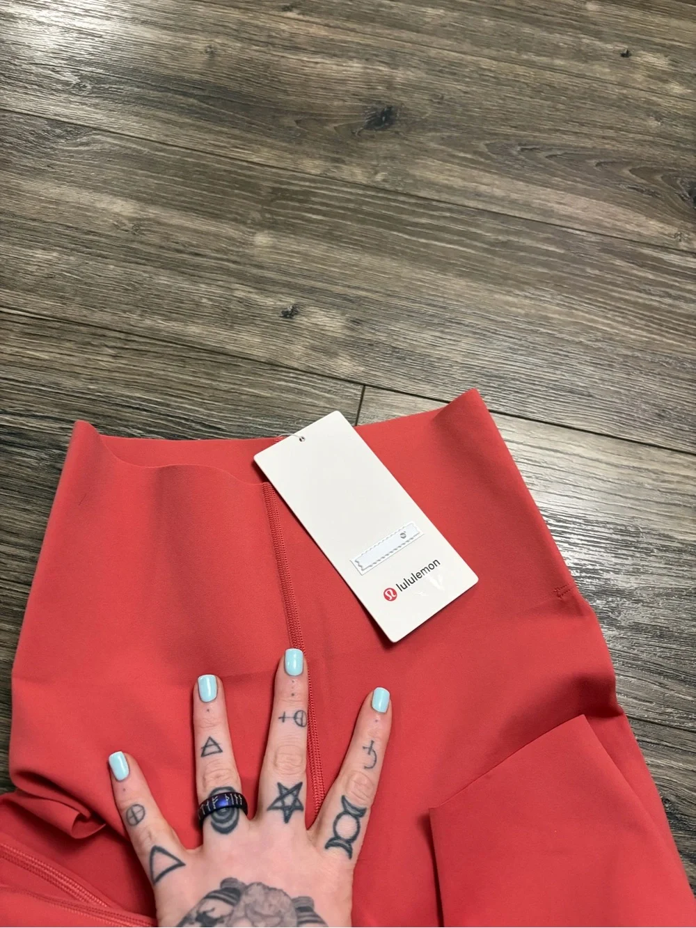 NWT Lululemon Glow Up Super-High-Rise Tight 25” (Desert Red) Size 4